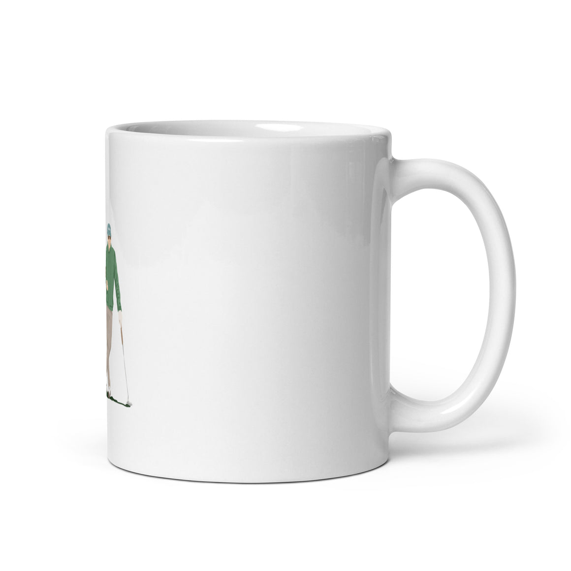 Ruckus White glossy mug