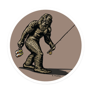 Sascatch Sticker
