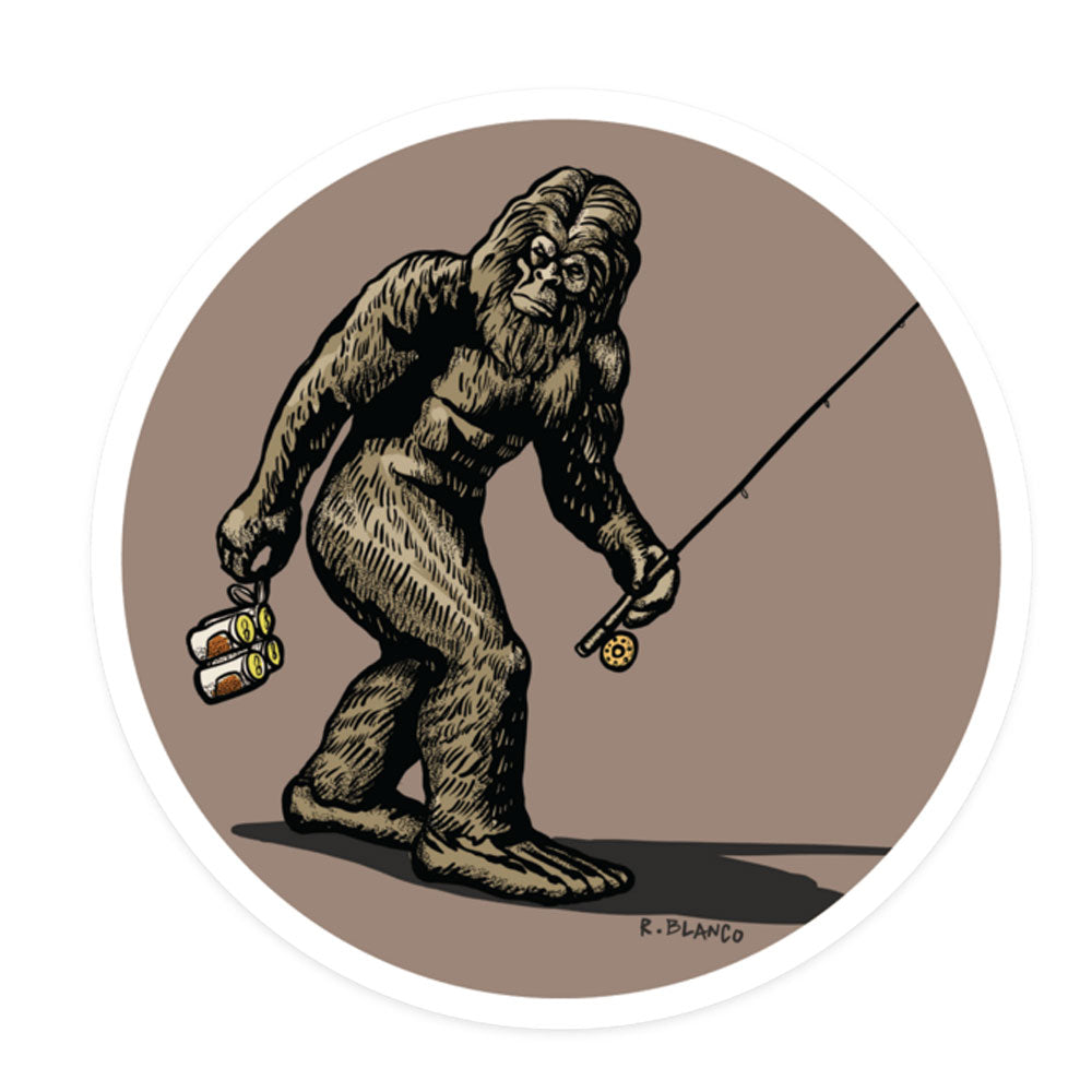 Sascatch Sticker