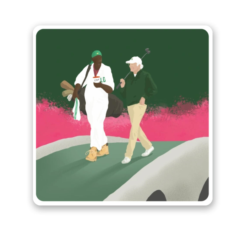 Longballers at Augusta Sticker