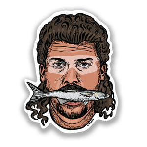 Mullet Runner Sticker