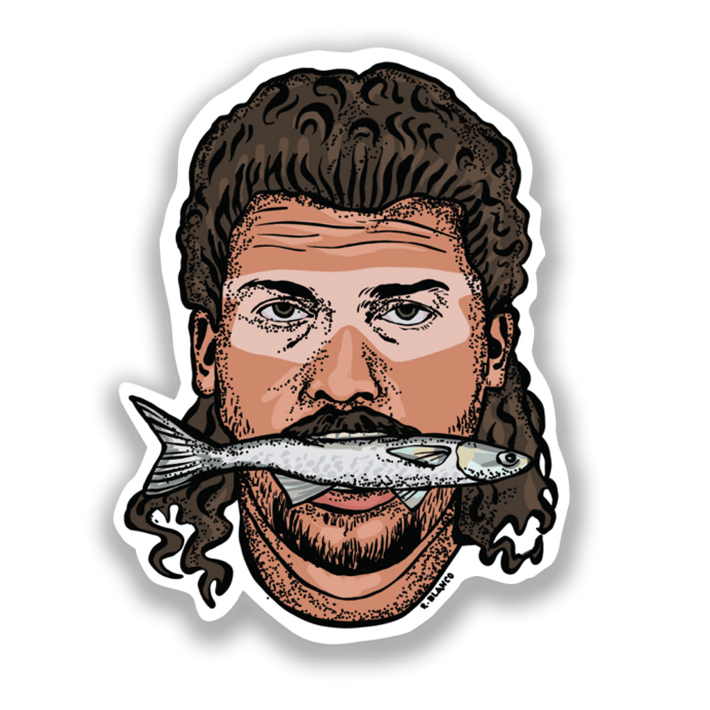 Mullet Runner Sticker