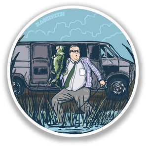 Down By The River Sticker