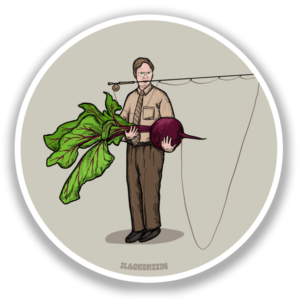 Schrute's Root Sticker