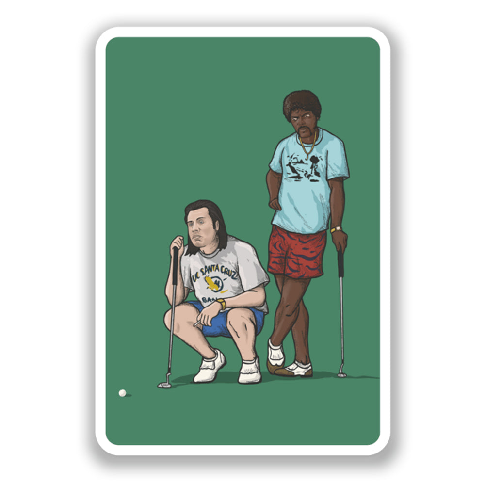 Putt Friction Sticker