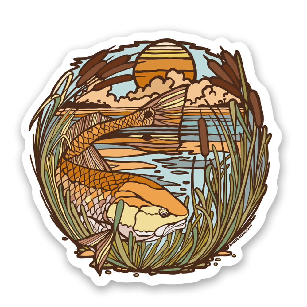 Red Dawn Sticker
