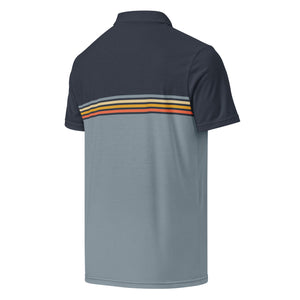 Stripe Show men’s slim fit polo