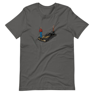 Flats Bound and Down Unisex t-shirt