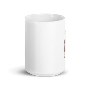 Duderino White glossy mug