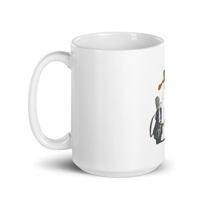 Ruckus White glossy mug