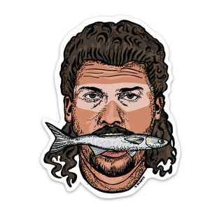 Mullet Runner Sticker