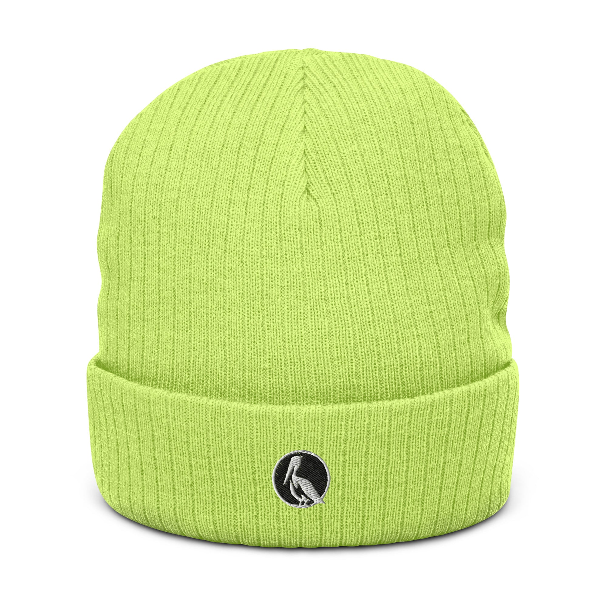 Lime Green Leggings and Beanie Knot Hat