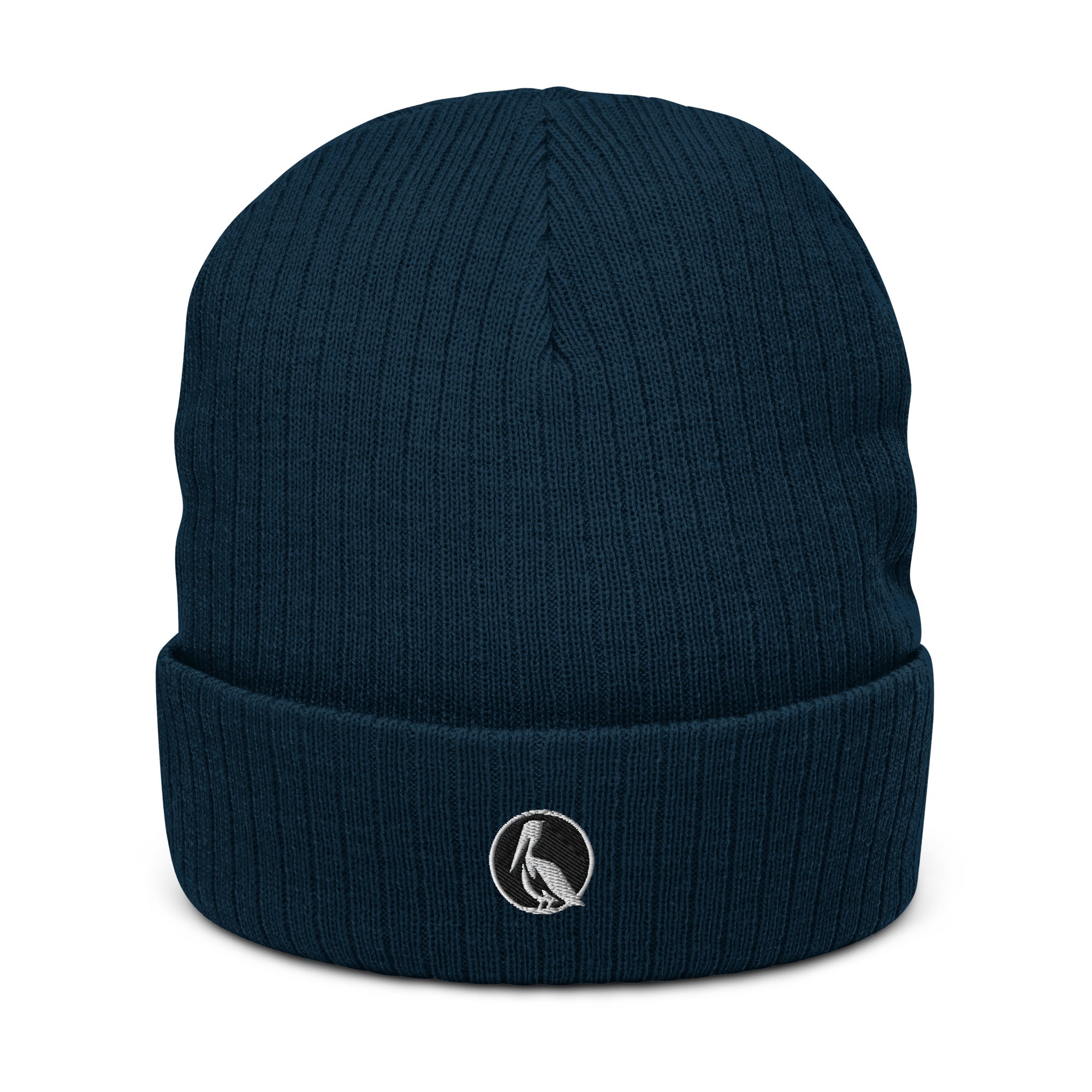 Wool Racing Beanie Blue